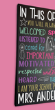 School Principal Motivational Office Decor Painted Canvas - Samantha's 716 Creations