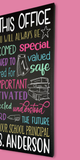 School Principal Motivational Office Decor Painted Canvas - Samantha's 716 Creations