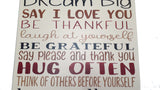 Family Rules Customized Painted Canvas Sign - Samantha's 716 Creations