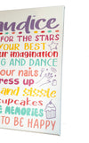 Personalized Girl's Room Painted Canvas With Fun Quotes/Rules - Samantha's 716 Creations