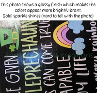 Leprechaun Sign Quotes For Kids Painted Canvas St. Patrick's Day - Samantha's 716 Creations