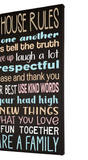 Our House Rules, Family Rules Painted Canvas Home Decor - Samantha's 716 Creations